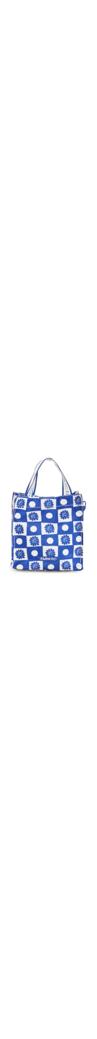Bolsa Feminina Mimo Quadriculado Palermo - Azul