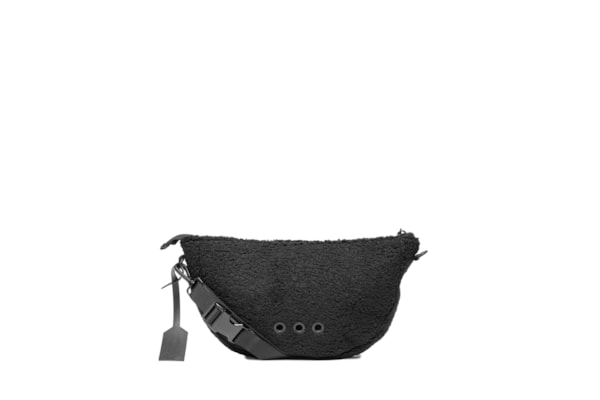 Bolsa Feminina Mini Andiroba Fleece - Preto