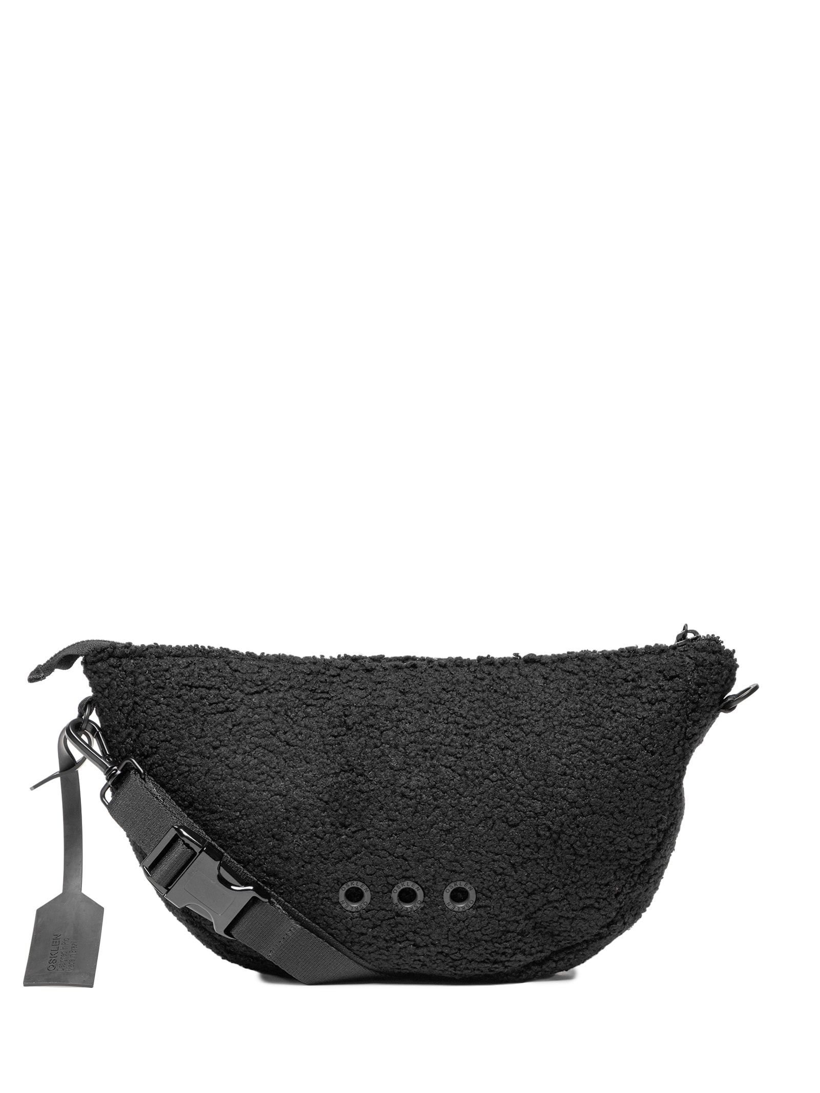 Bolsa Feminina Mini Andiroba Fleece Preto Osklen