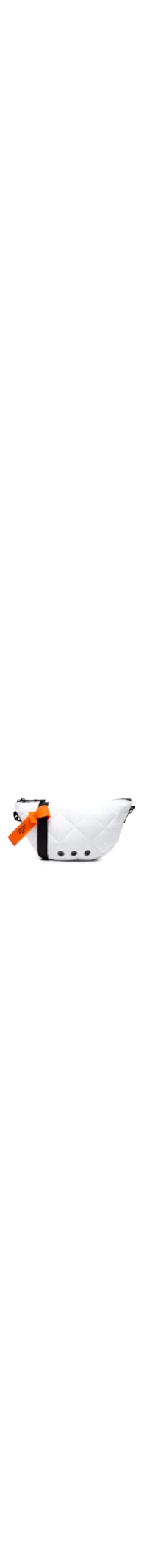 Bolsa Feminina Mini Andiroba Nylon Matelassê - Branco
