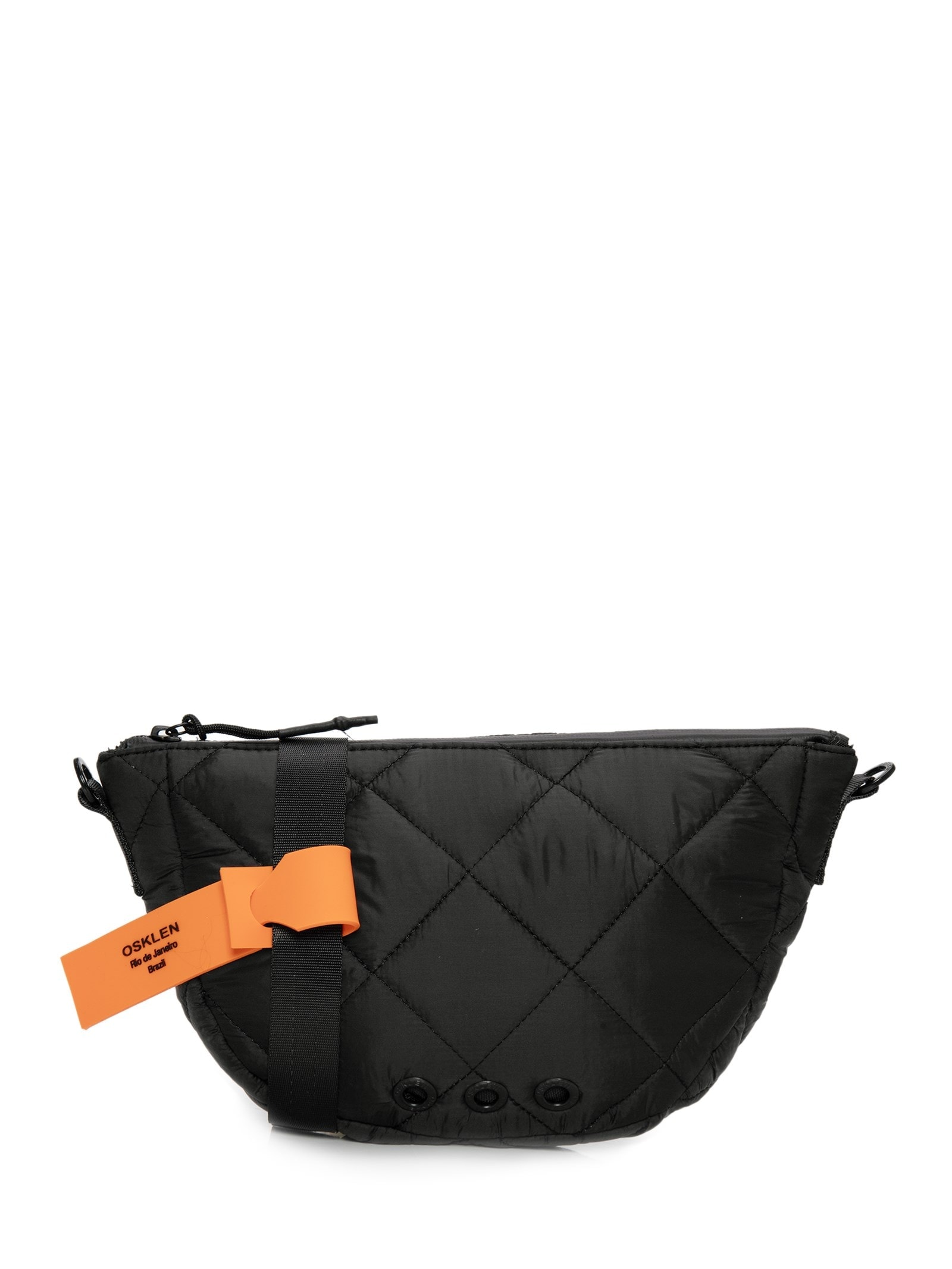 Bolsa Feminina Mini Andiroba Nylon Matelassê Preto Osklen