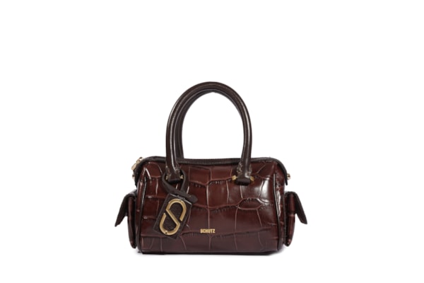 Bolsa Feminina Mini Bag Tay Couro - Marrom