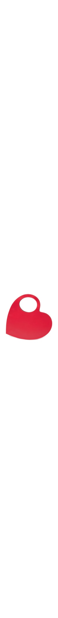 Bolsa Feminina Mini Coração - Vermelho