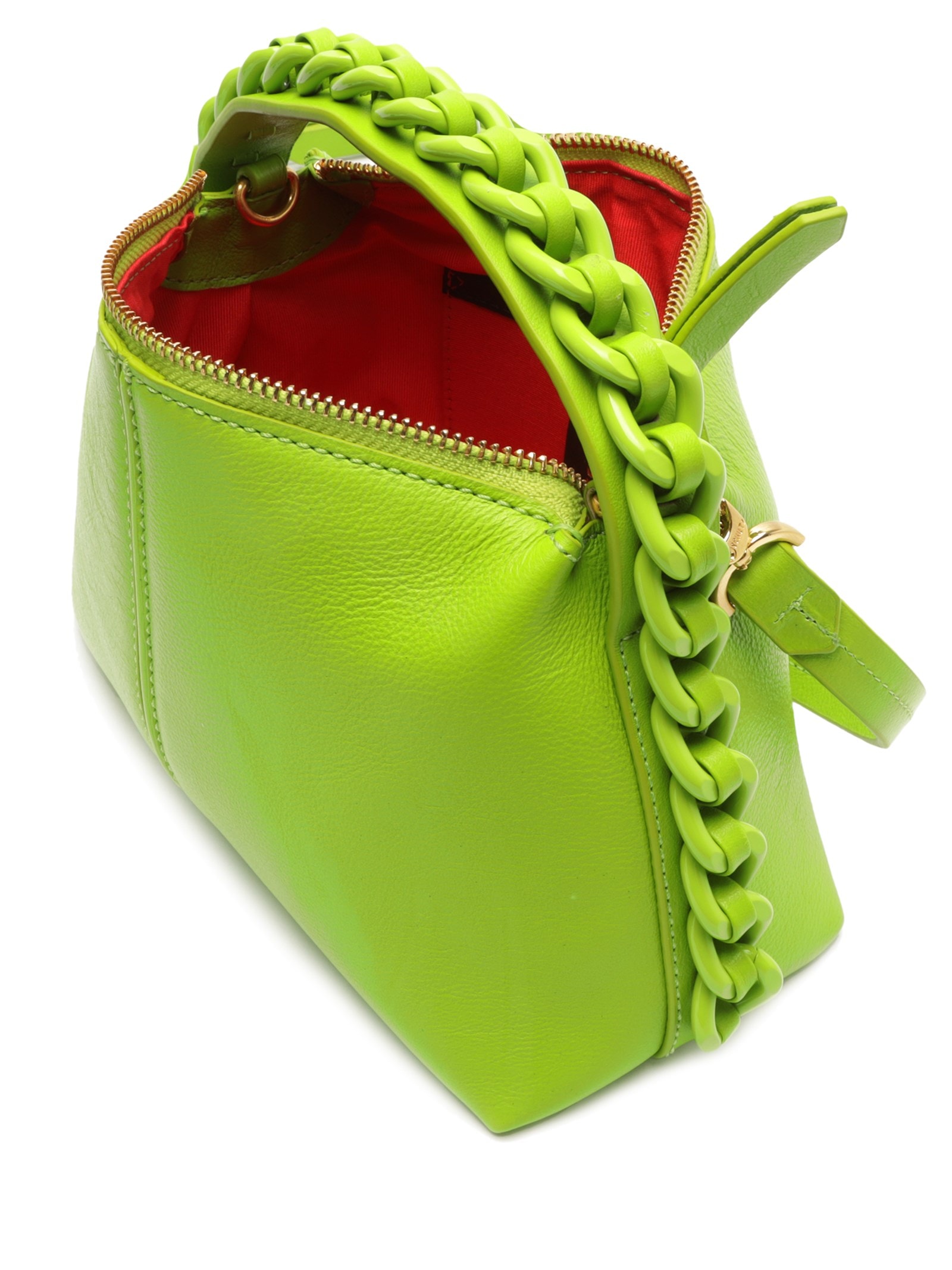 Bolsa Feminina Mini Hobo Randall Couro Verde Schutz