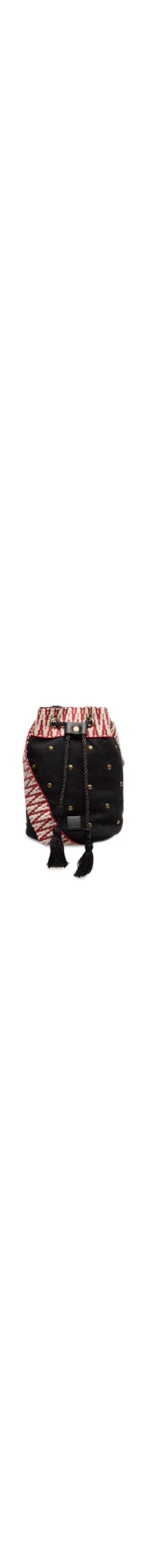 Bolsa Feminina Mini Jacquard Madrid - Preto