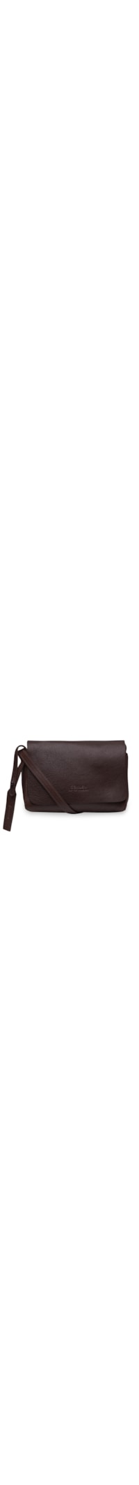 Bolsa Feminina Mini Leather Crossybod E-Basics - Marrom