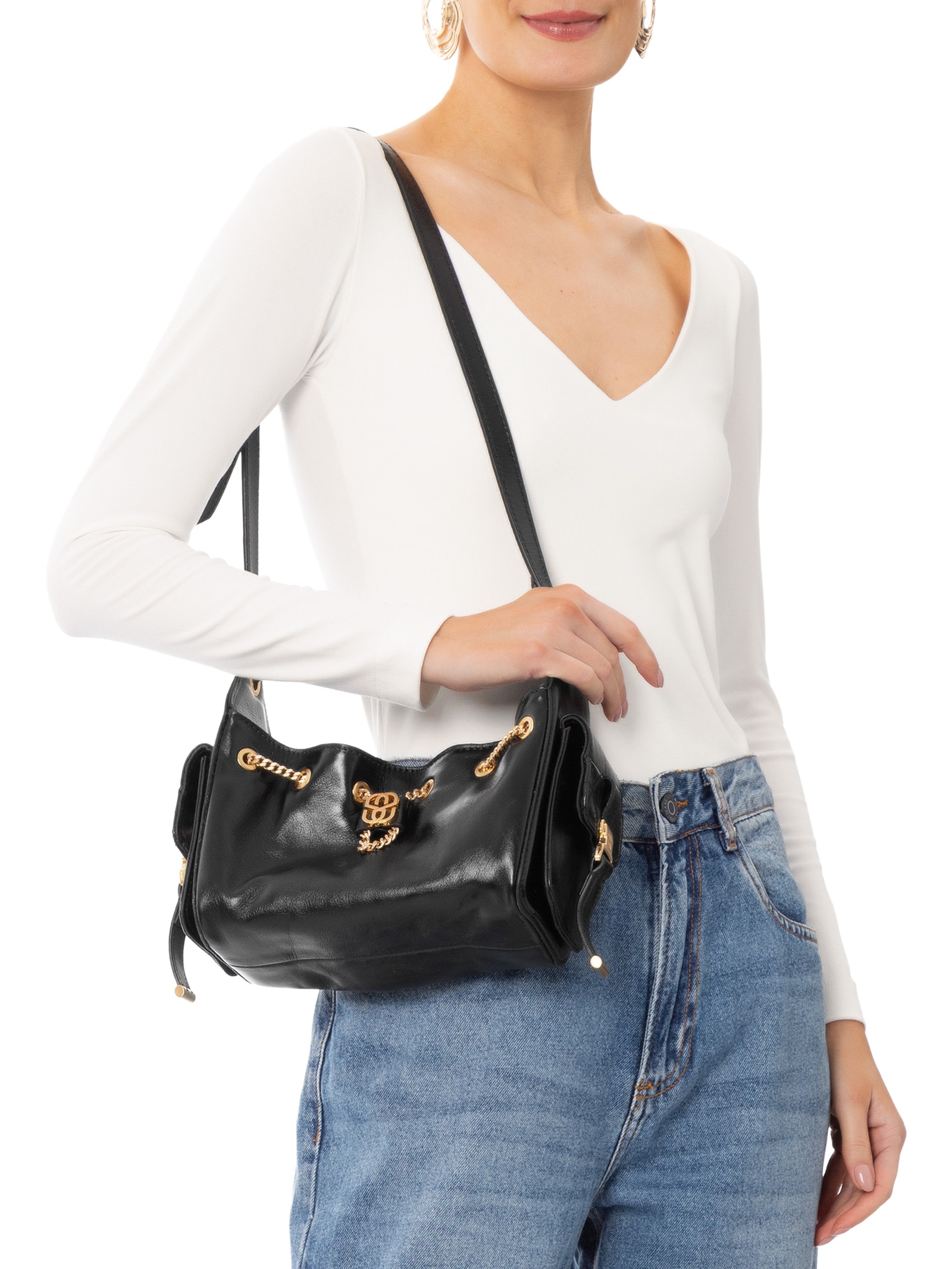 Bolsa Feminina Mini Lilibet Preto Schutz