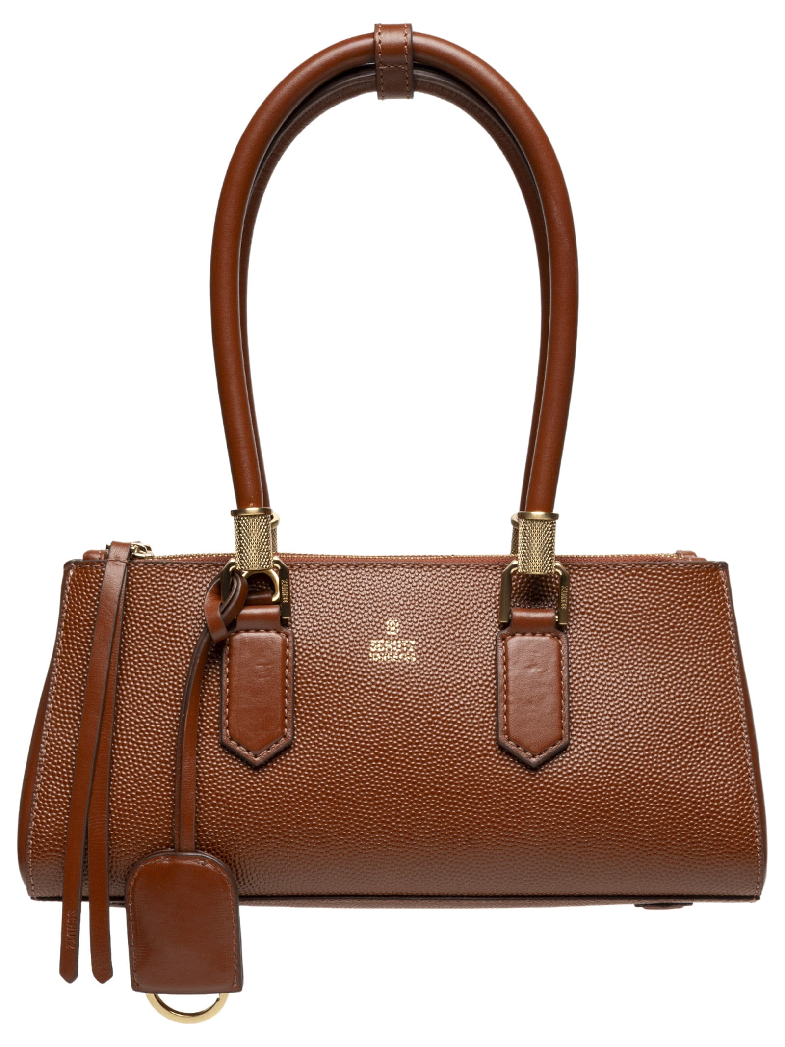 Bolsa Feminina Mini Tote Lauren Couro Marrom Schutz