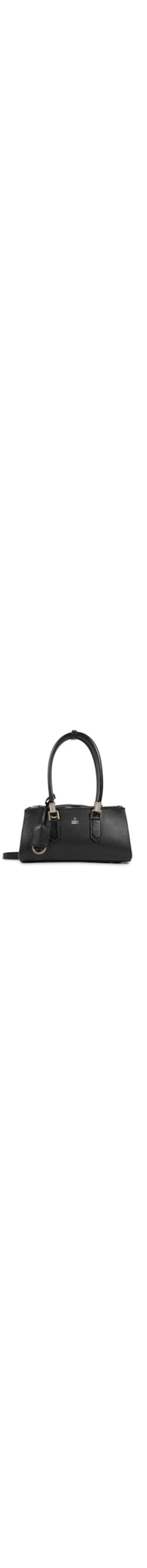 Bolsa Feminina Mini Tote Lauren Couro - Preto