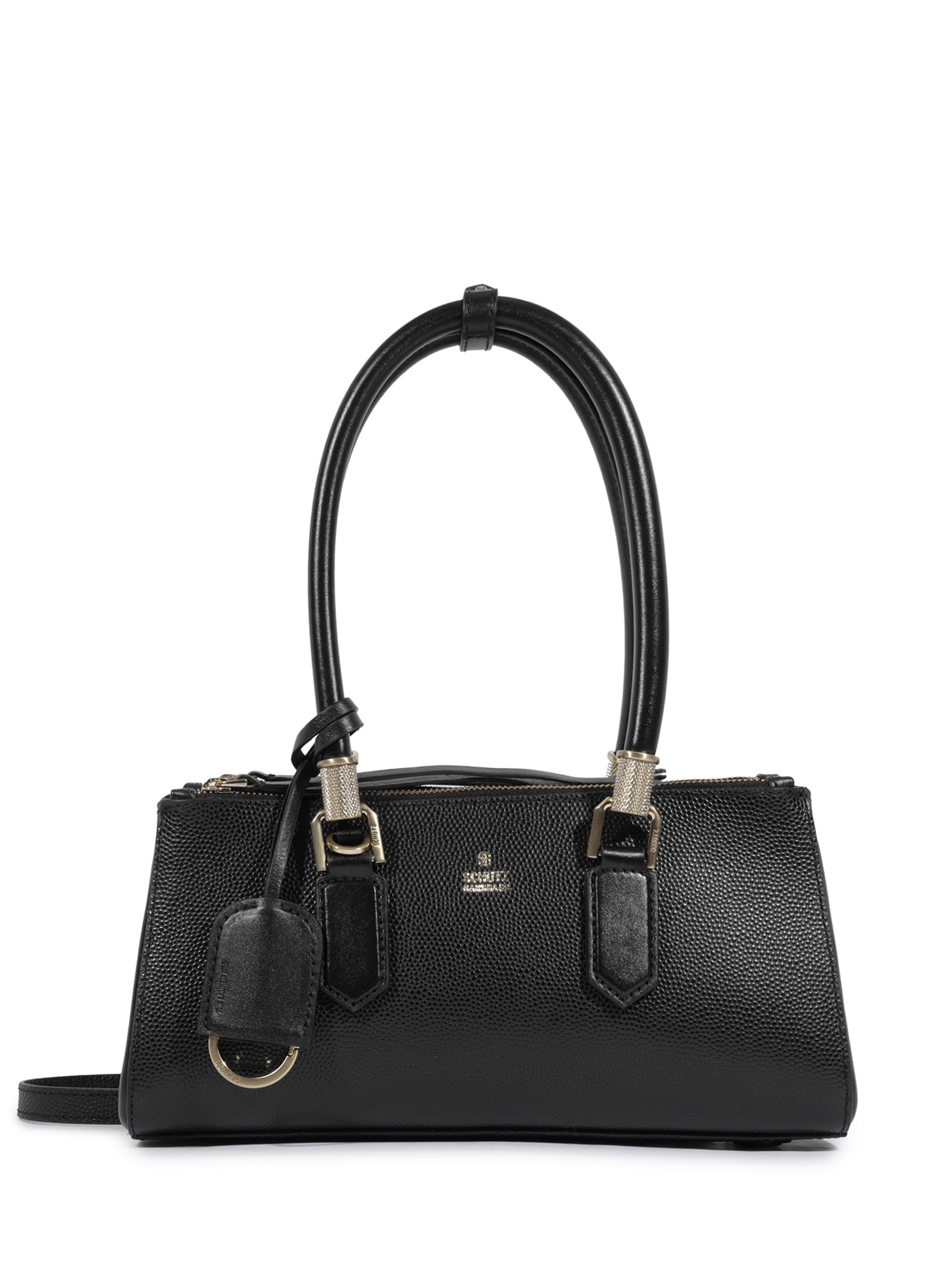 Bolsa Feminina Mini Tote Lauren Couro Preto Schutz