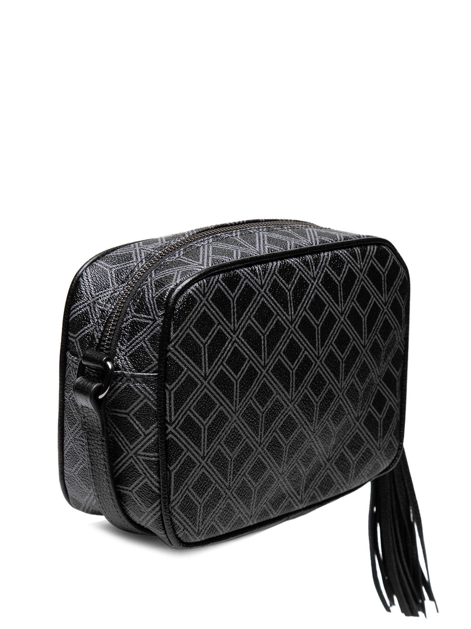 Bolsa Feminina Monograma Viena Preto Luiza Barcelos