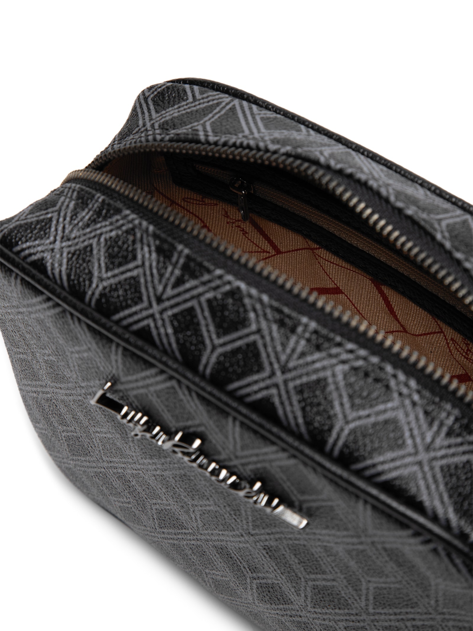 Bolsa Feminina Monograma Viena Preto Luiza Barcelos