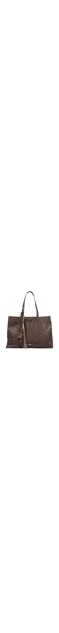 Bolsa Feminina Myst Grande Couro - Marrom