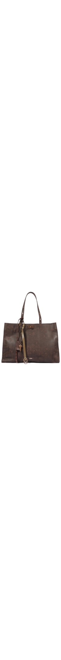 Bolsa Feminina Myst Grande Couro - Marrom