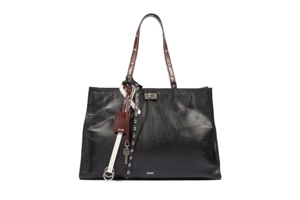 Bolsa Feminina Myst Grande Couro - Preto