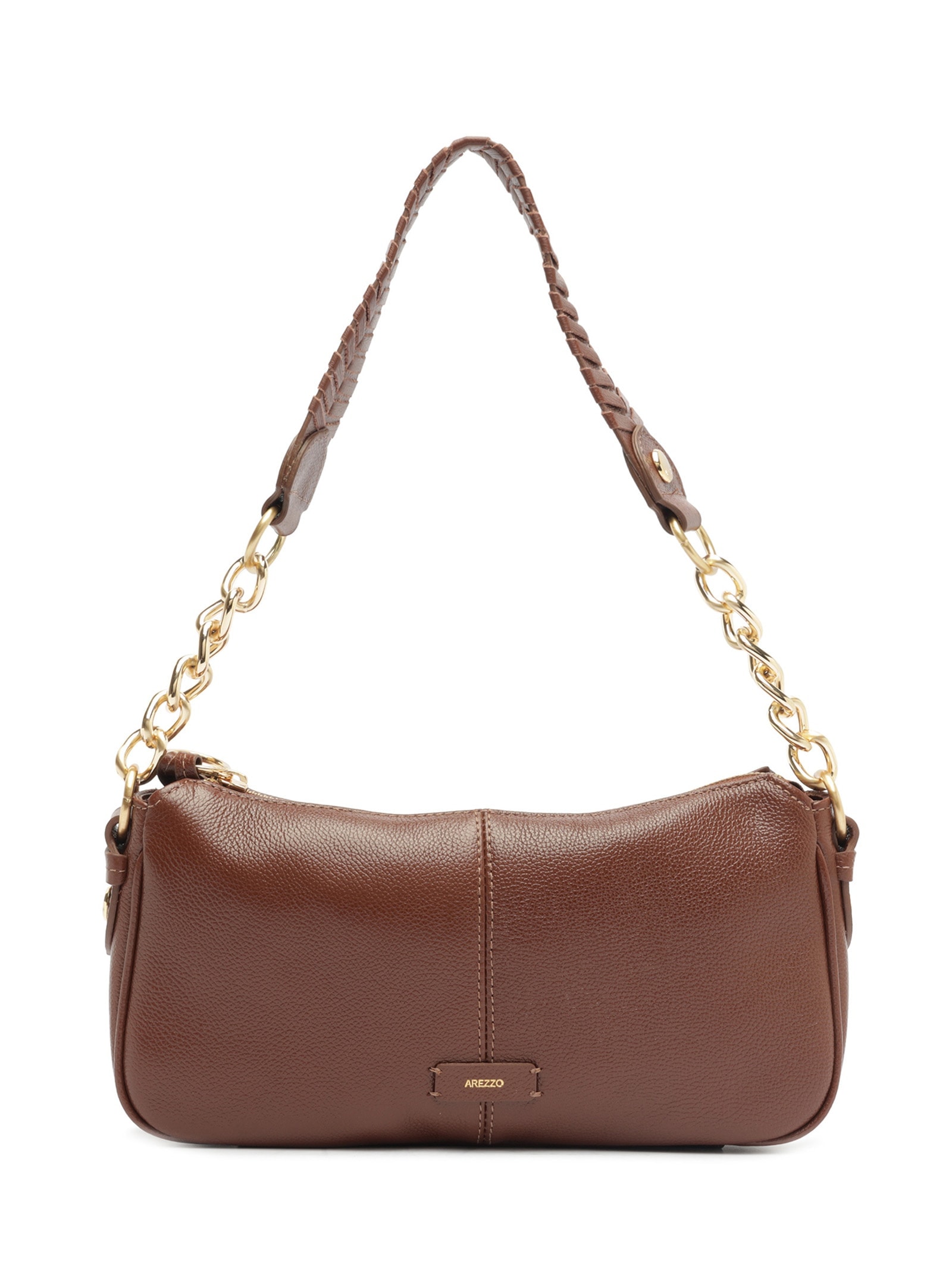 Bolsa Feminina Napa Light Sand Marrom Arezzo