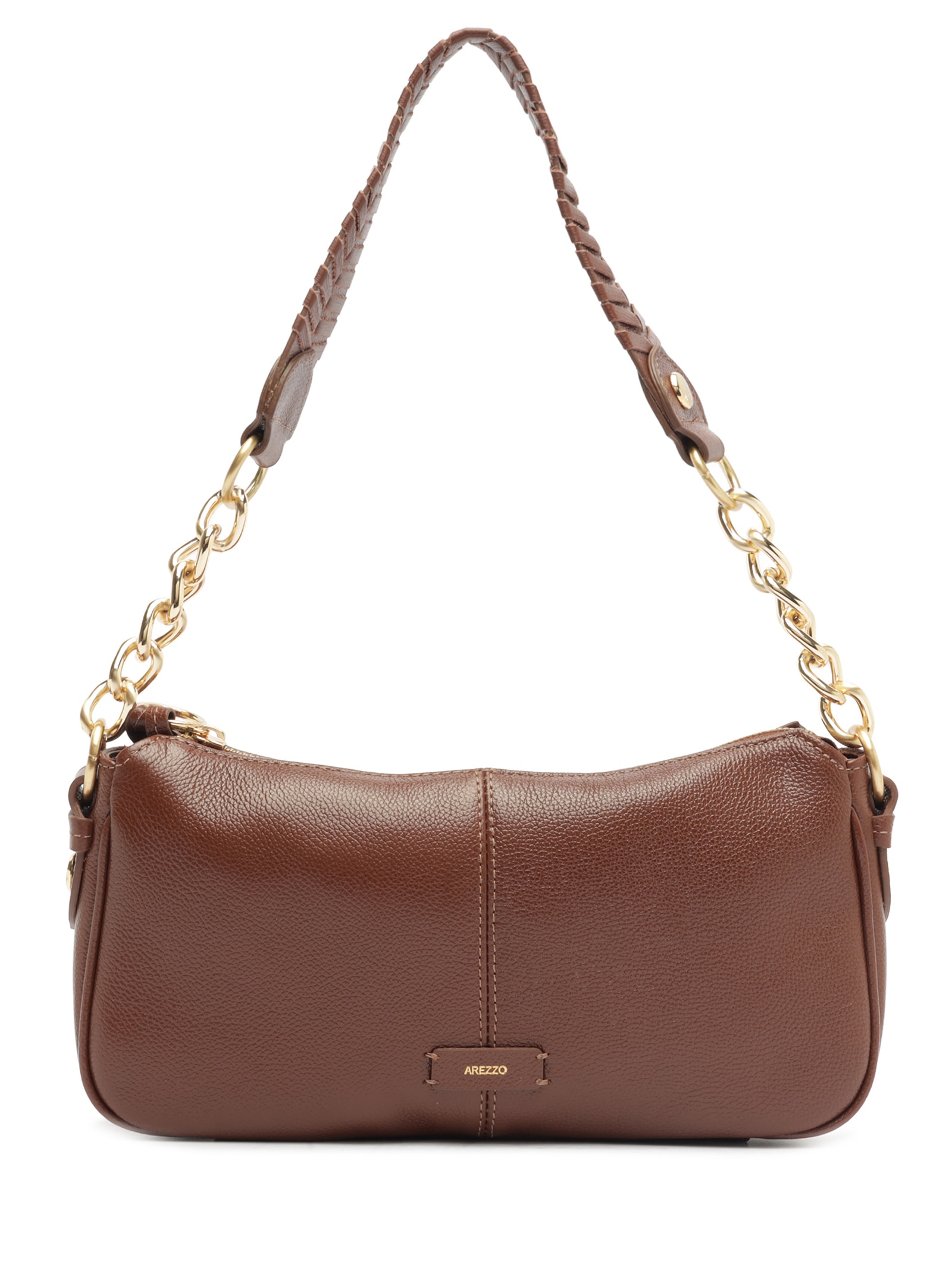 Bolsa Feminina Napa Light Sand Marrom Arezzo