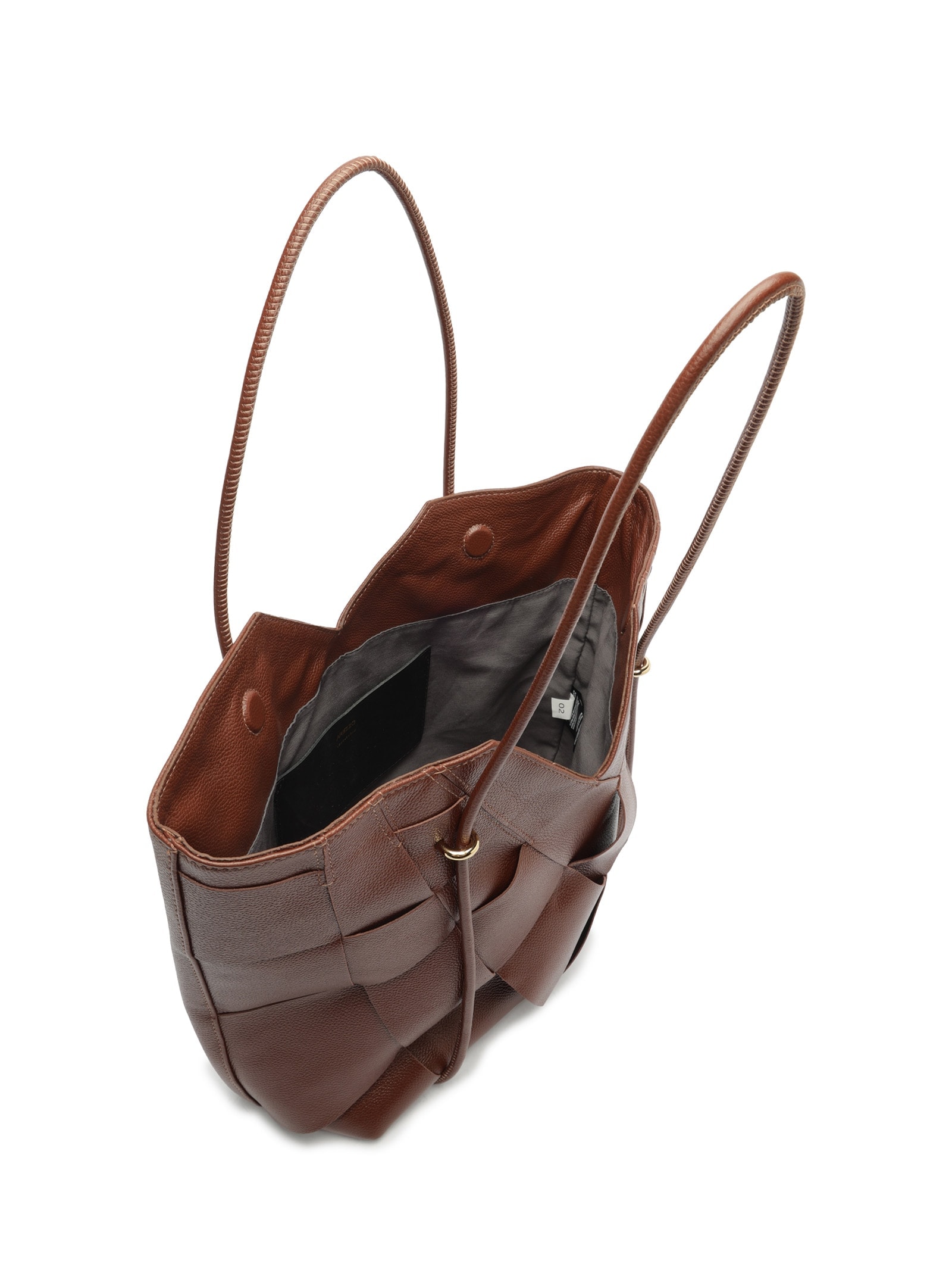 Bolsa Feminina Napa Light Sand Marrom Arezzo