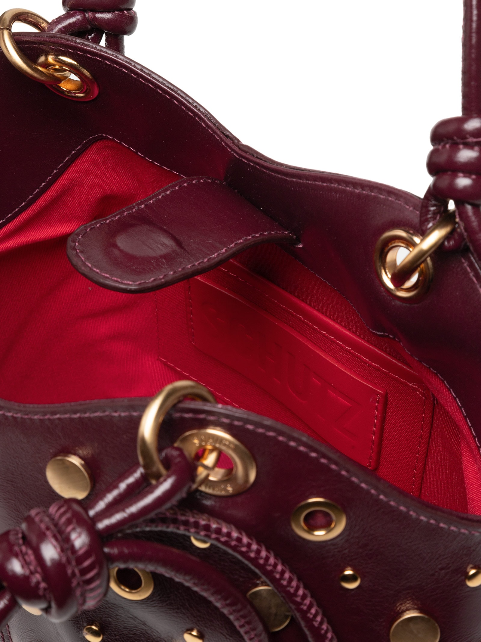 Bolsa Feminina Napa Luminato Fluor Vermelho Schutz