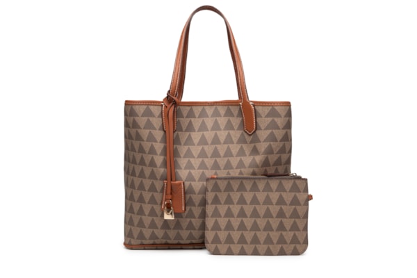 Bolsa Feminina New Canvas Triang - Cinza