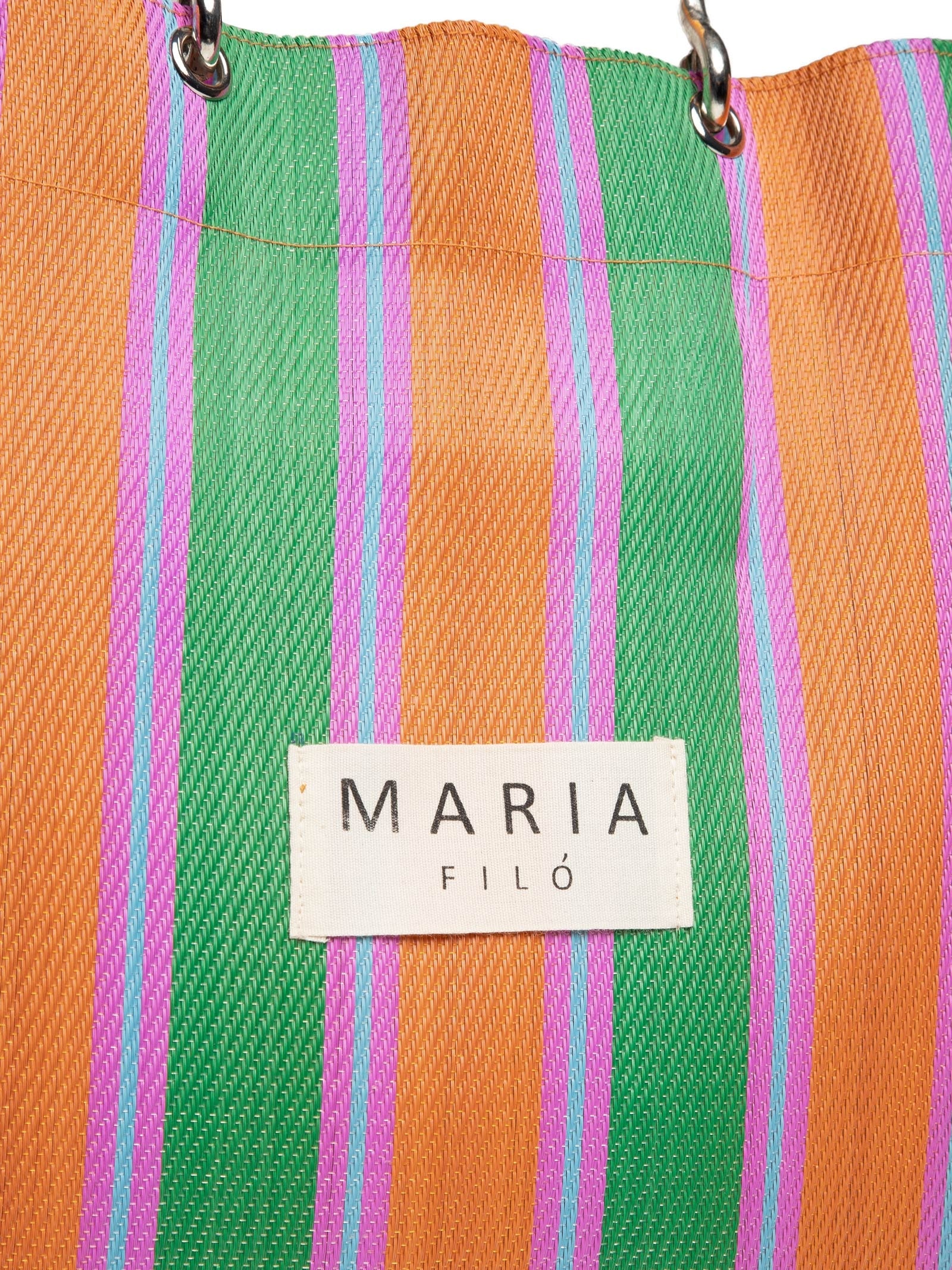 Bolsa Feminina Nylon Alças De Metal Verde Maria Filó