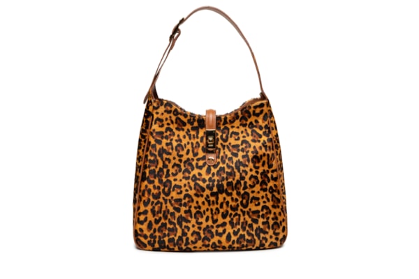 Bolsa Feminina Onça Print Caramelo Viena - Animal Print