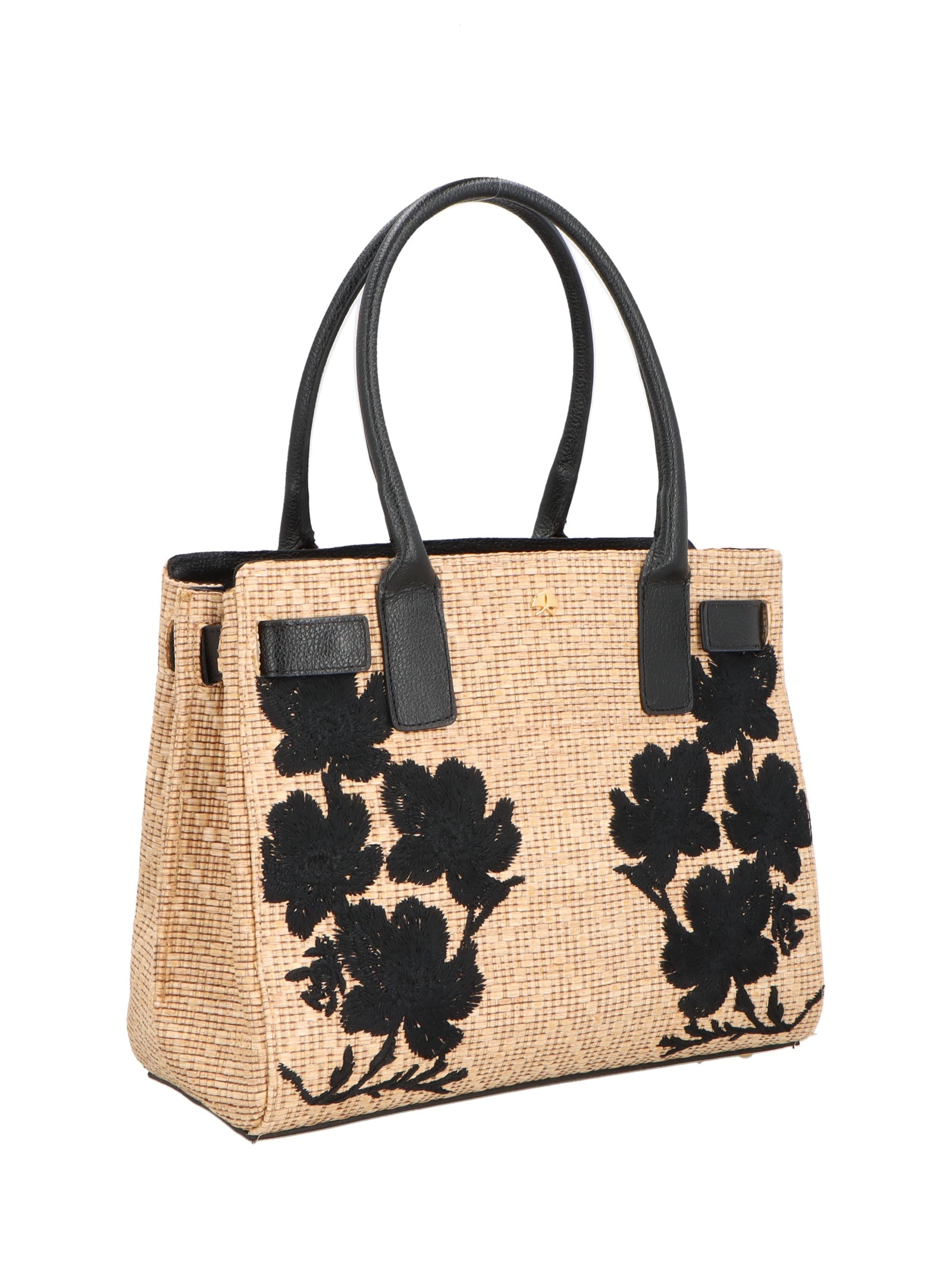 Bolsa Feminina Palha Tulum Natural Viena Bege Luiza Barcelos