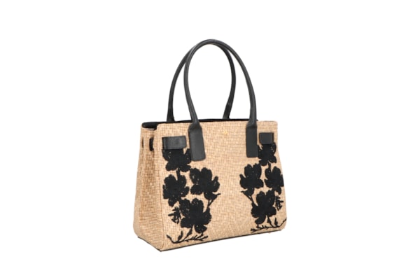 Bolsa Feminina Palha Tulum Natural Viena - Bege