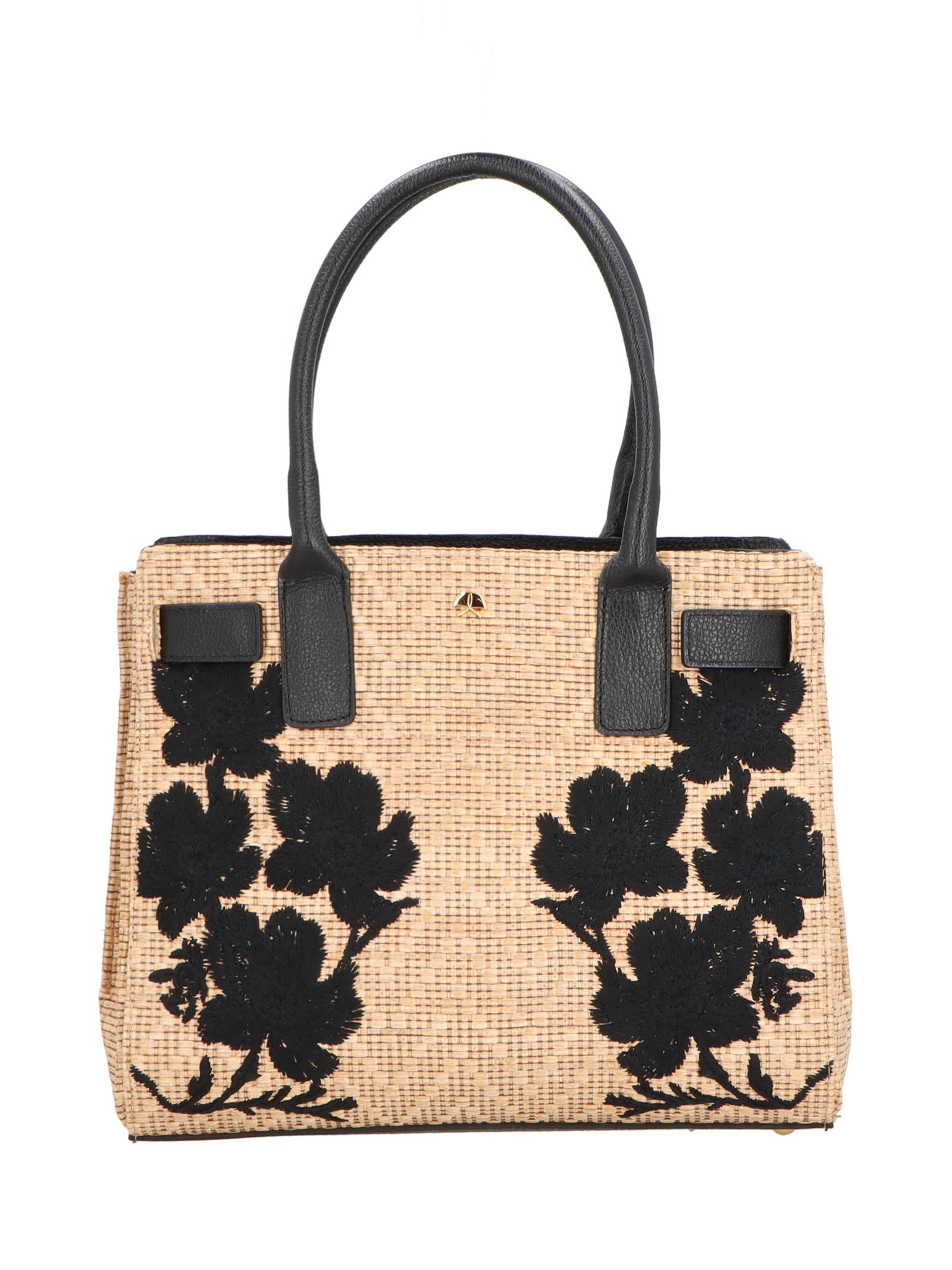 Bolsa Feminina Palha Tulum Natural Viena Bege Luiza Barcelos
