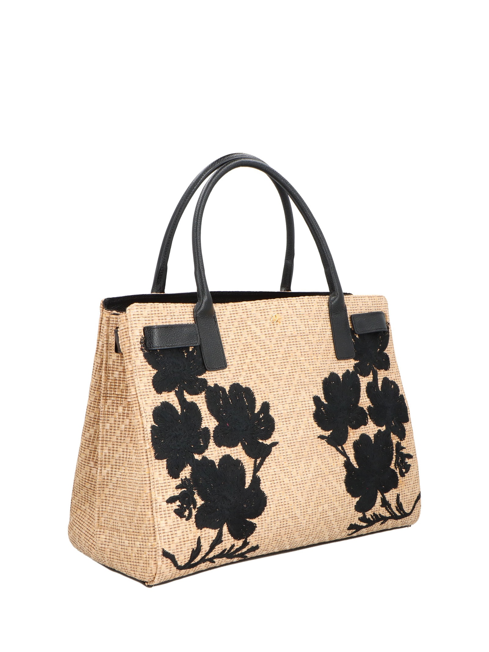 Bolsa Feminina Palha Tulum Natural Viena Bege Luiza Barcelos