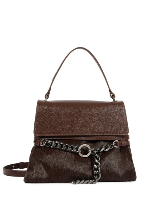 Bolsa Feminina Pele – Marrom