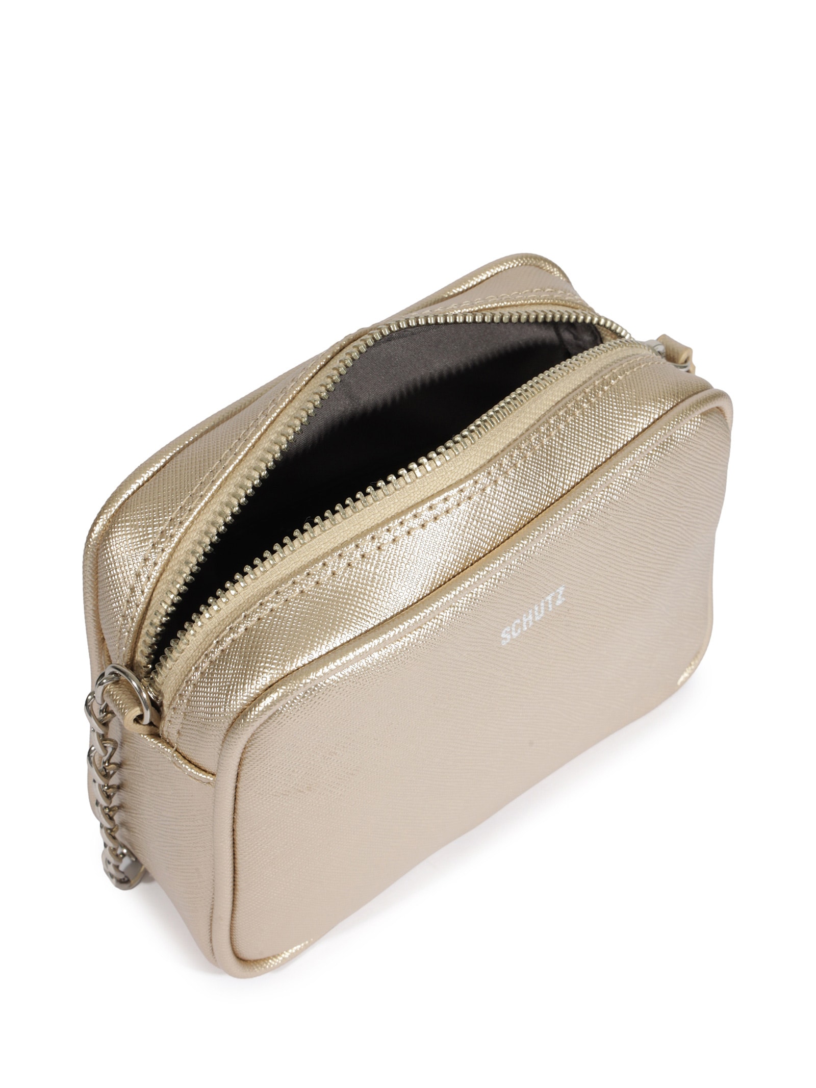 Bolsa Feminina Pequena Ameli Other Dourado Schutz