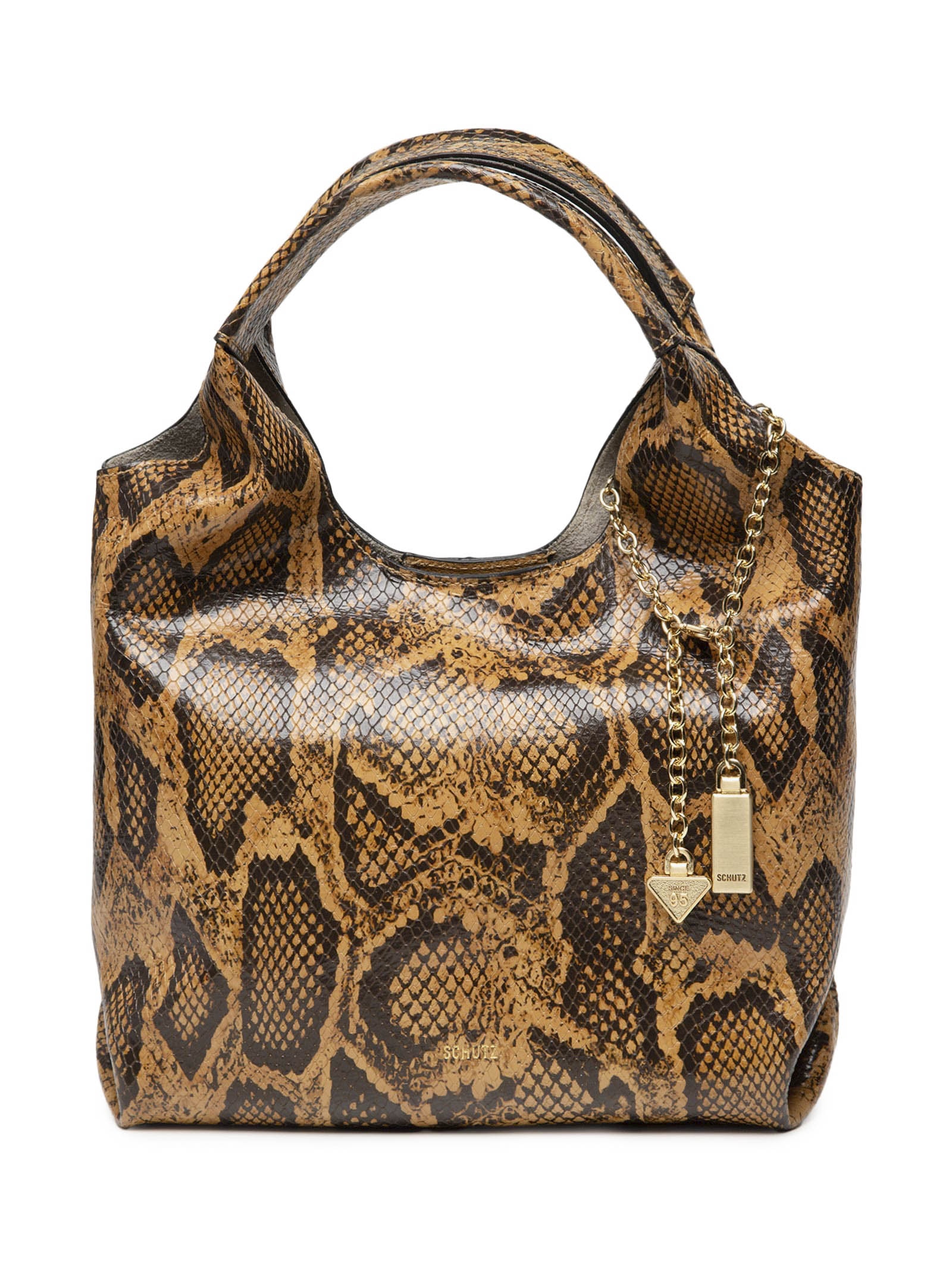Bolsa Feminina Pequena Animal Print Schutz