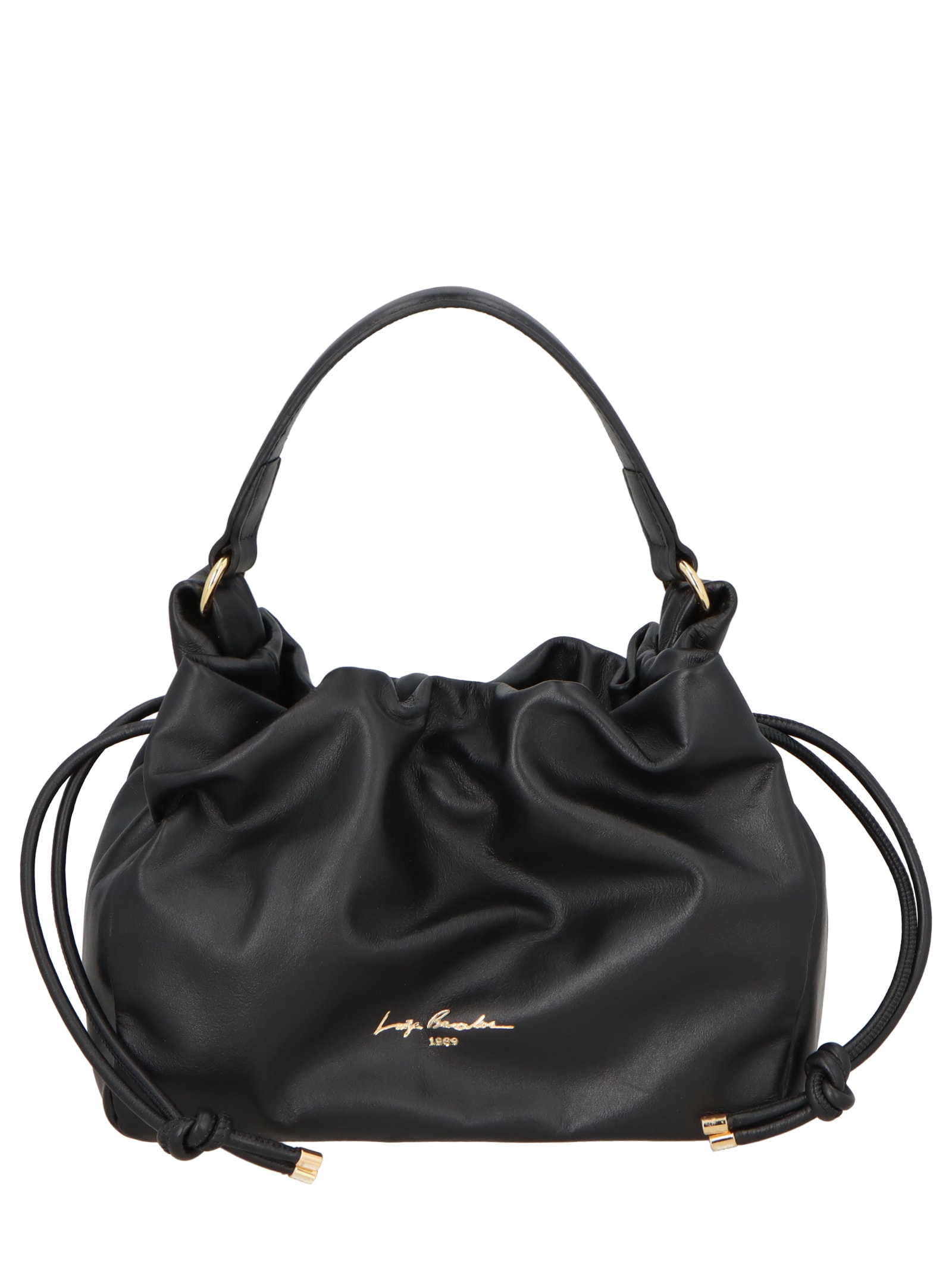 Bolsa Feminina Pequena Bucket Preto Luiza Barcelos