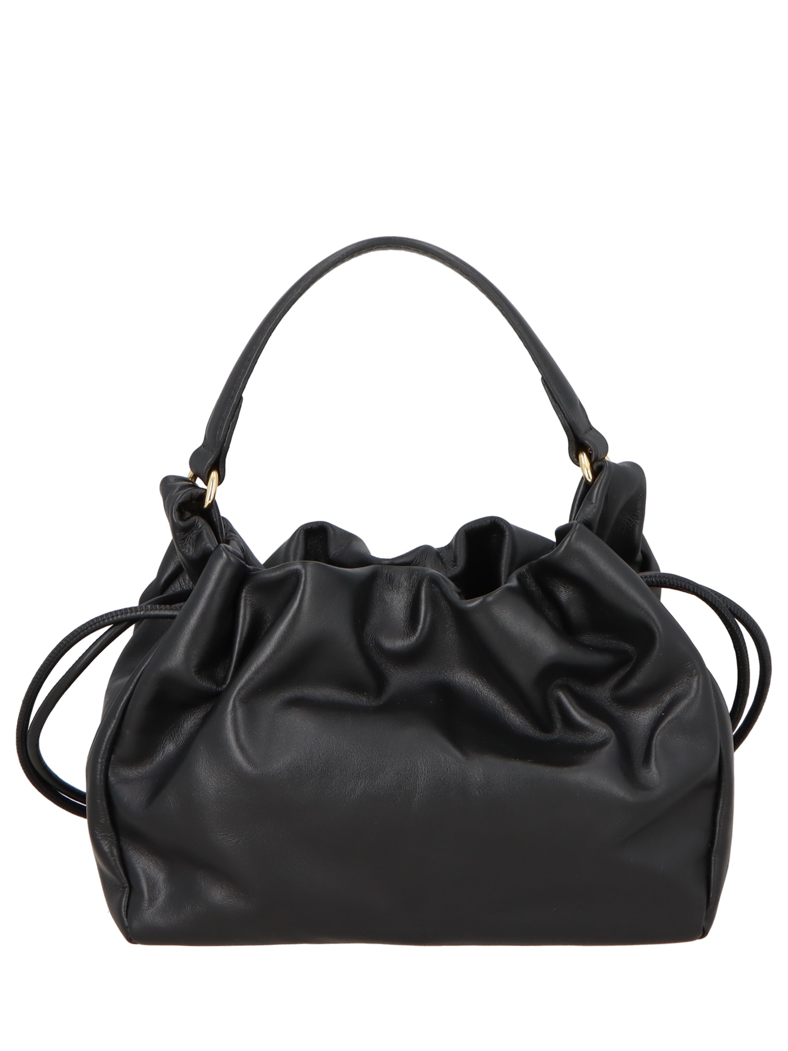 Bolsa Feminina Pequena Bucket Preto Luiza Barcelos