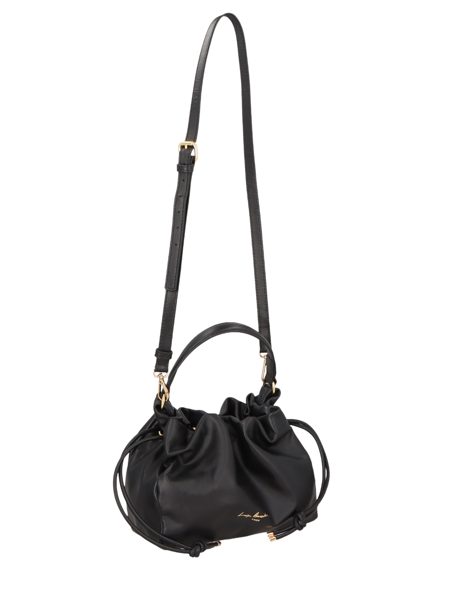 Bolsa Feminina Pequena Bucket Preto Luiza Barcelos
