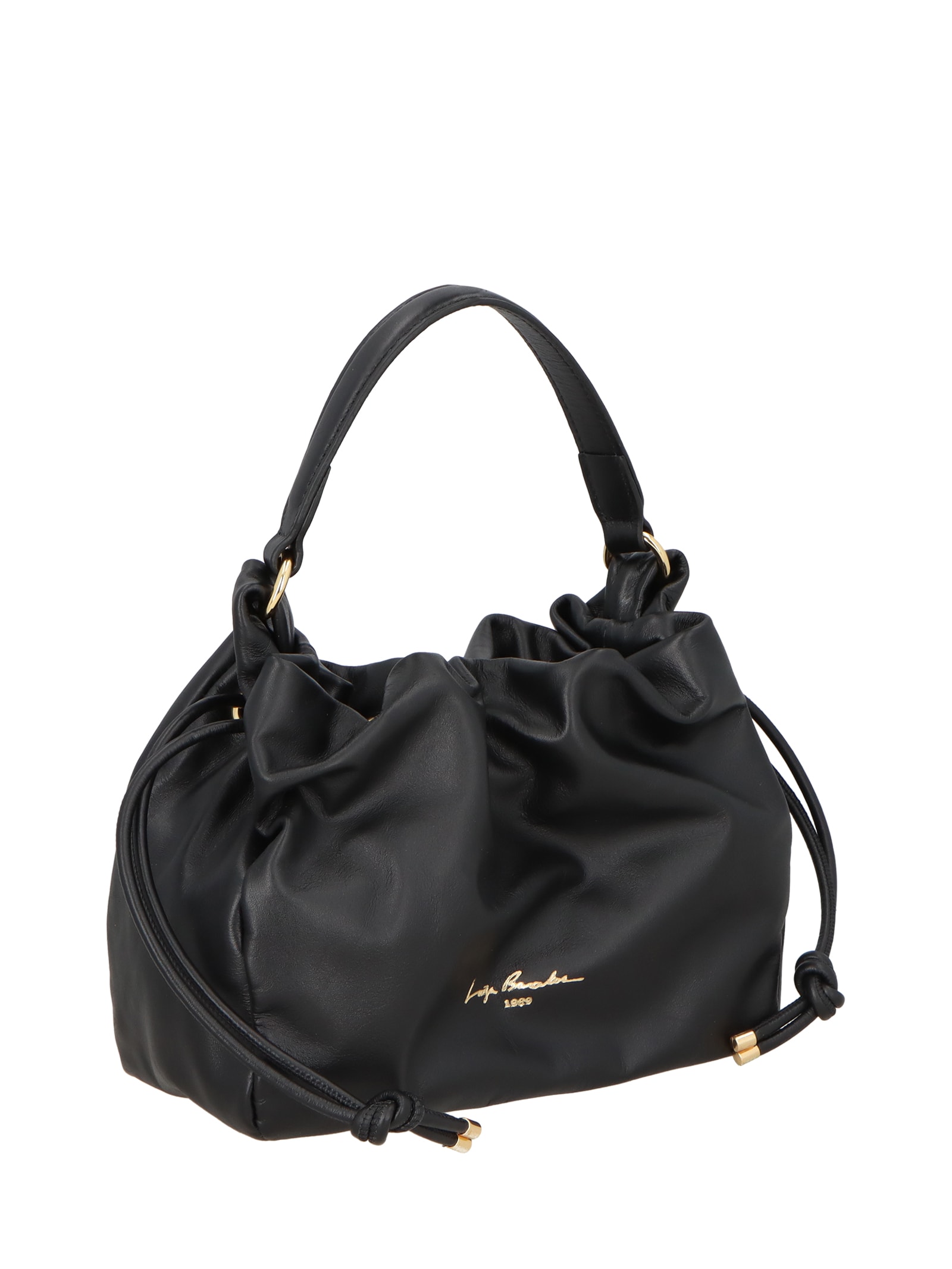 Bolsa Feminina Pequena Bucket Preto Luiza Barcelos