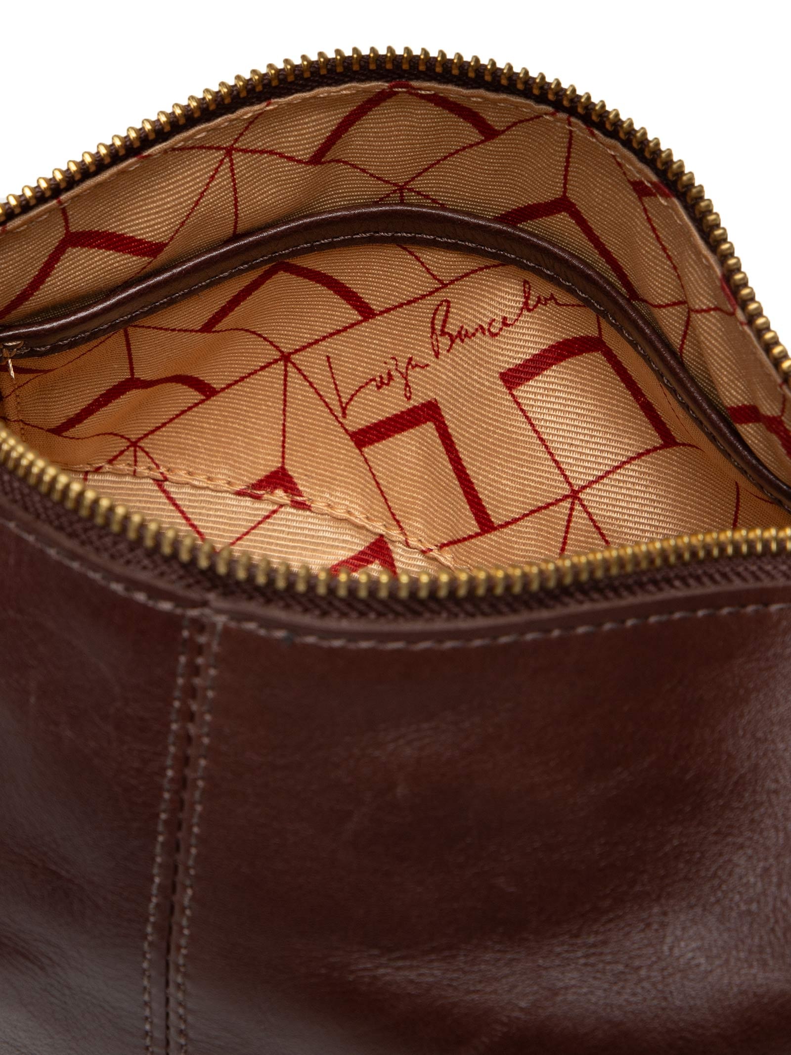 Bolsa Feminina Pequena Campero Marrom Luiza Barcelos