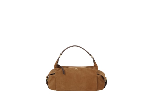 Bolsa Feminina Pequena Camurça Viena - Marrom