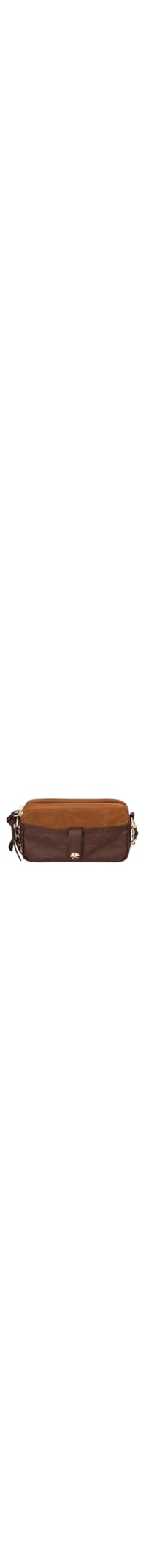 Bolsa Feminina Pequena Camurça Viena - Marrom