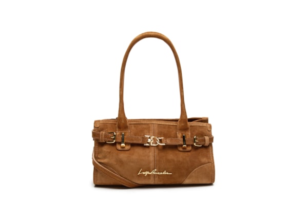 Bolsa Feminina Pequena Camurção - Bege