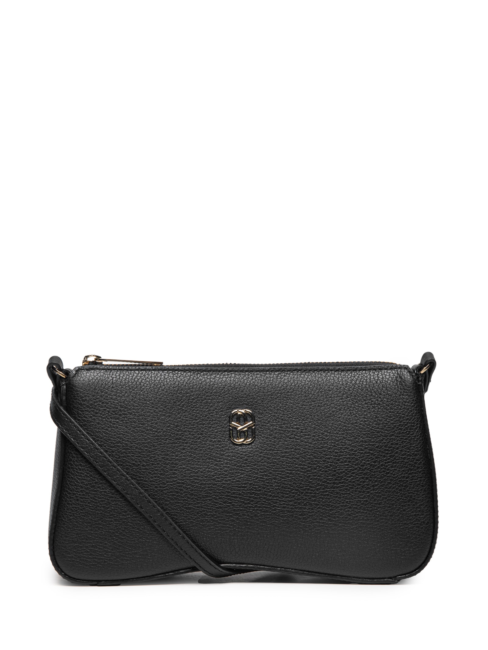 Bolsa Feminina Pequena Cloud Leather Preto Schutz