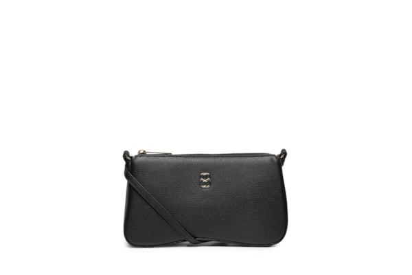 Bolsa Feminina Pequena Cloud Leather - Preto