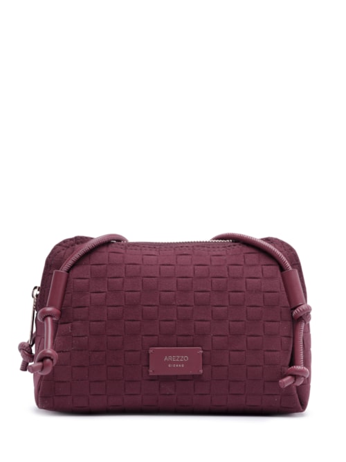 Bolsa Feminina Pequena Com Tressê – Vermelho