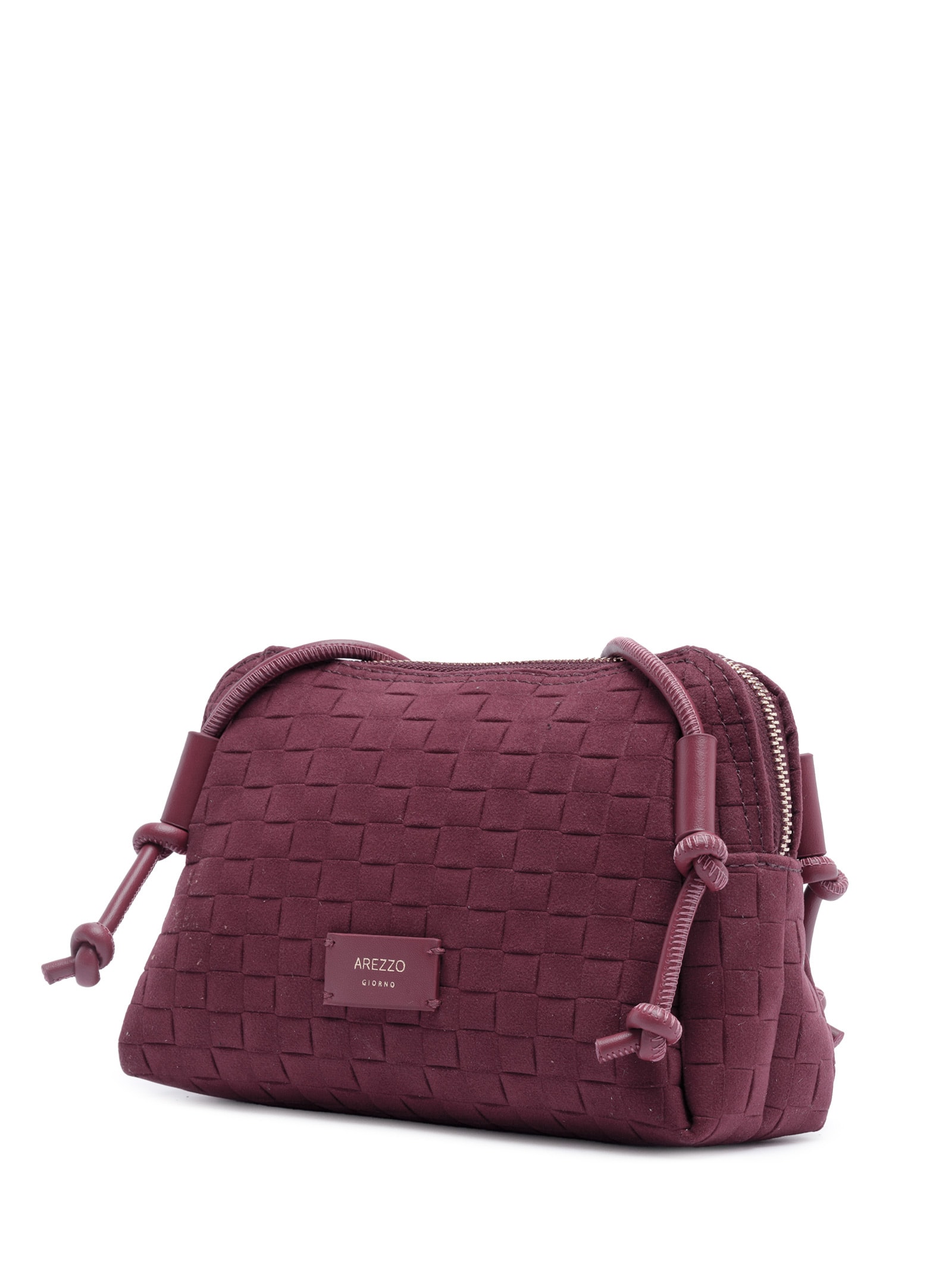 Bolsa Feminina Pequena Com Tressê Vermelho Arezzo