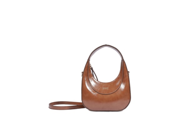 Bolsa Feminina Pequena Couro - Marrom