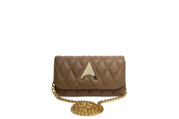 Bolsa Feminina Pequena Couro - Marrom