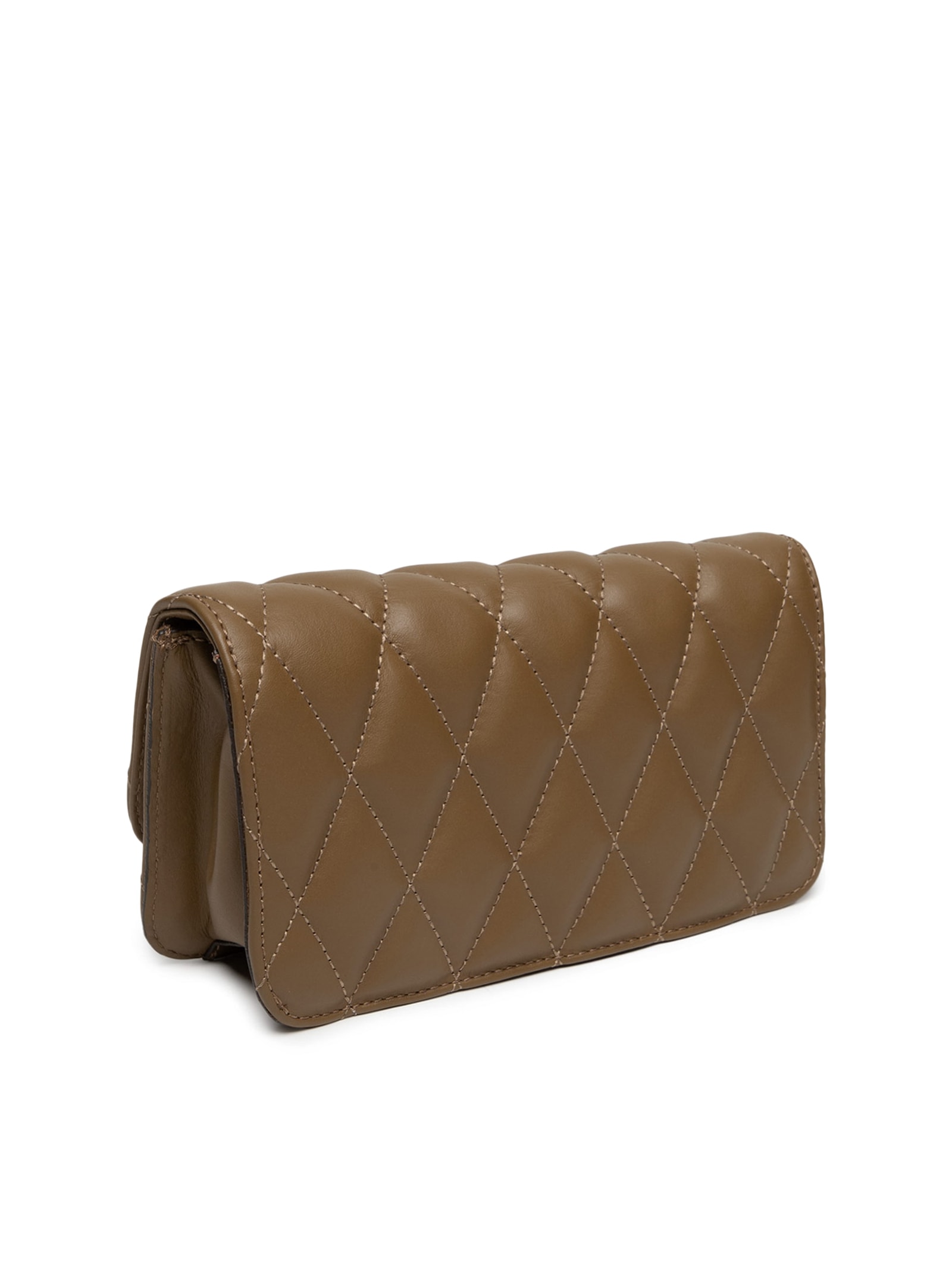 Bolsa Feminina Pequena Couro Marrom Carrano
