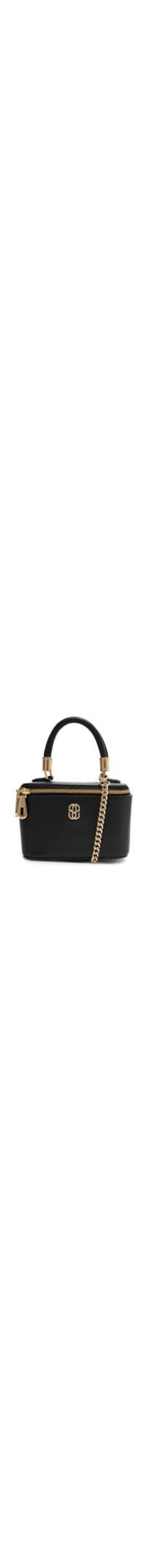 Bolsa Feminina Pequena Couro - Preto