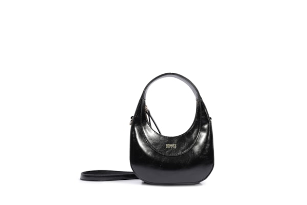 Bolsa Feminina Pequena Couro - Preto